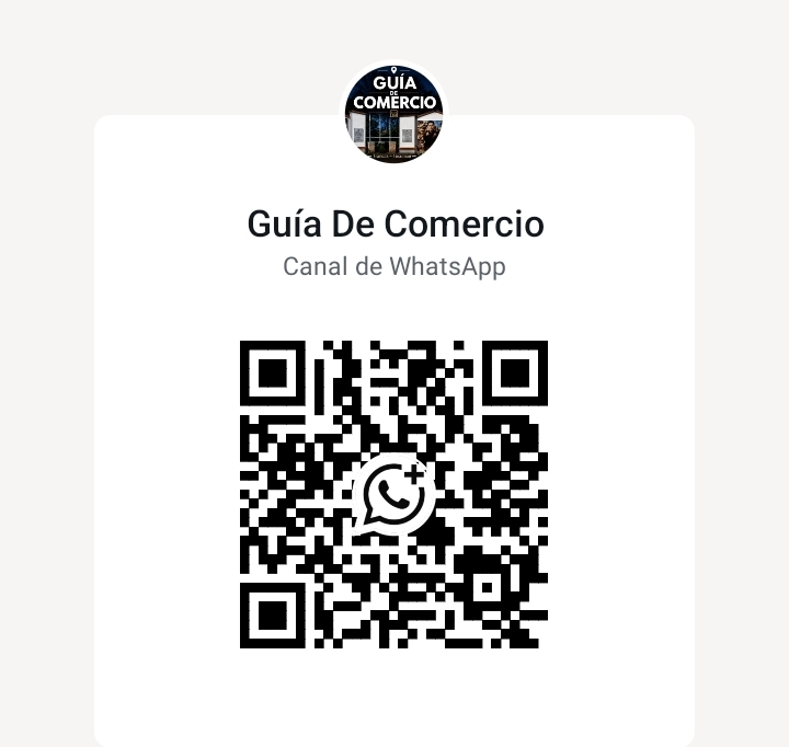 QR canal de WhatsApp Guía de Comercio